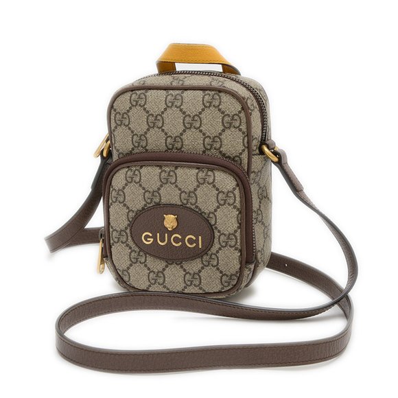 Gucci Neo Vintage GG Supreme Tiger Shoulder Bag 658556 - Picture 1 of 10